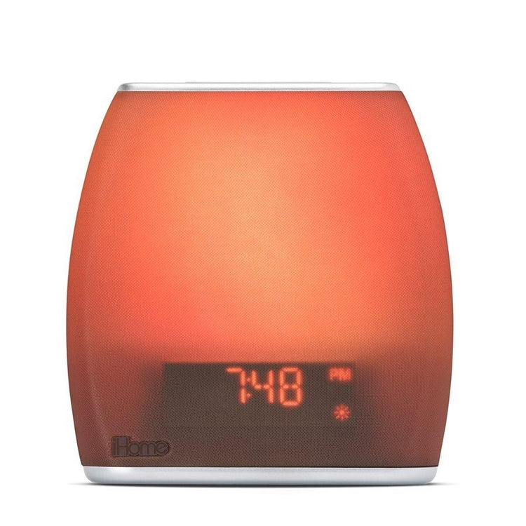 iHome IZBT7WC Appareil de Thérapie de Sommeil à Chevet Changeant de Couleur Bluetooth, Blanc - Simple Boutique