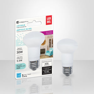 Xtricity - Ampoule DEL Gradable à économie d'éneregie, 5.5W, Culot E26, 5000K Lumière du Jour - emballage - Simple Boutique