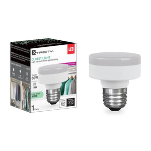 Xtricity - Ampoule DEL pour Placard, 11W, Culot E26, 4000K Blanc Froid - emballage - Simple Boutique