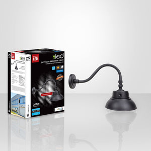 Xtricity - Fixture de Sécurité Extérieur DEL, 2000 Lumens, 25W, 5000K Lumière du Jour + Photocellule - emballage - Simple Boutique