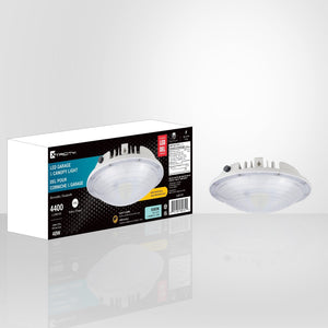 Xtricity - Éclairage DEL pour Corniche ou Garage, 4400 Lumens, 40W, Photocellule, 5000K Lumière du Jour - emballage - Simple Boutique