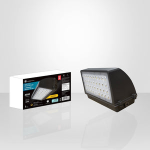 Xtricity - Luminaire de Sécurité Extérieur au DEL, 4600 Lumens, 40W, 5000K Lumière du Jour + Photocellule - emballage - Simple Boutique