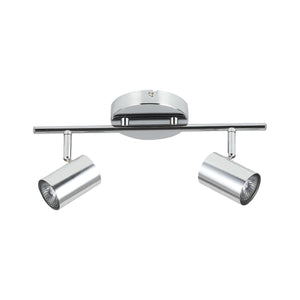 Xtricity - Plafonnier à 2 Têtes, Largeur de 13.97'', De la Collection Westminster, Chrome - emballage - Simple Boutique