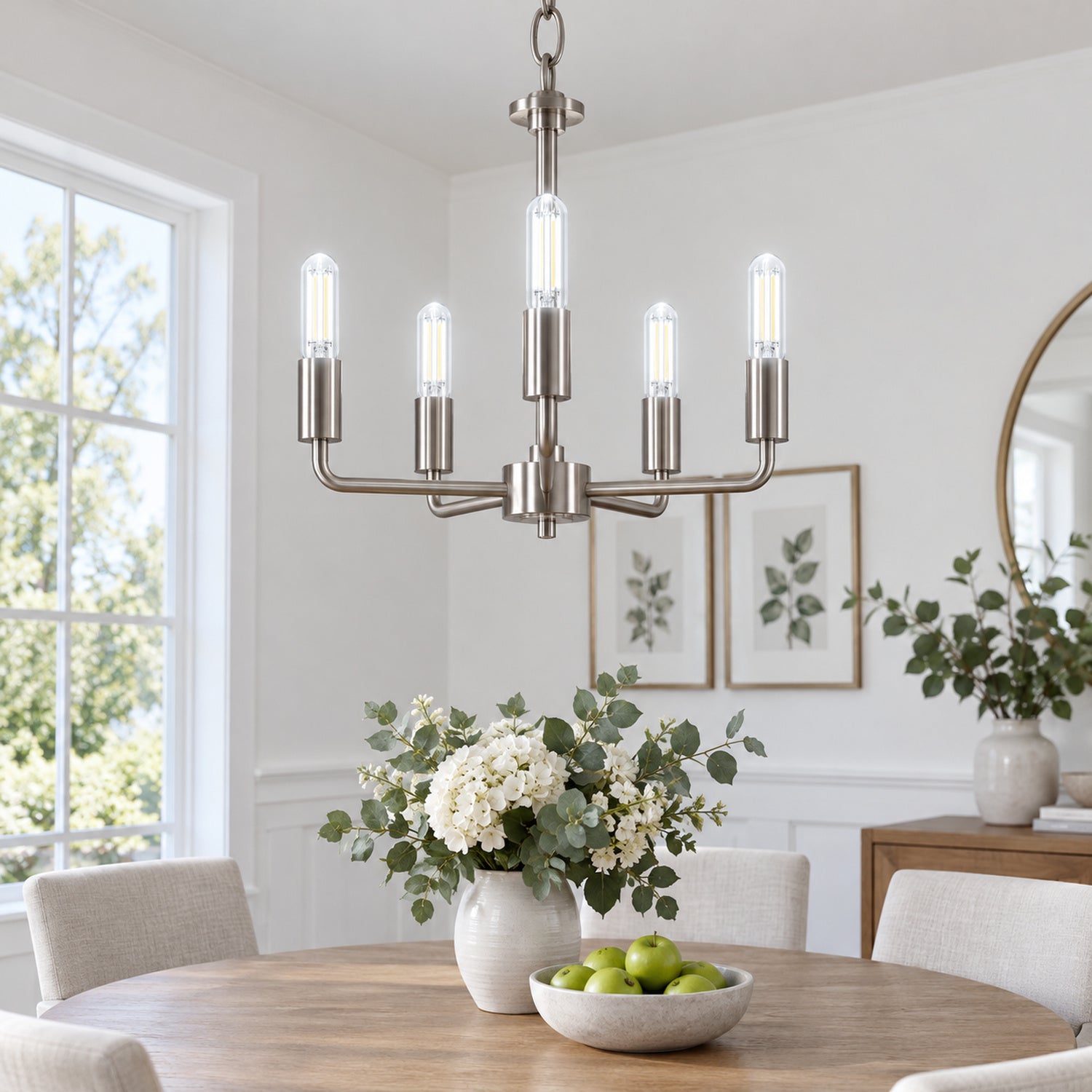 76-1-40168x6 — mise en contexte, luminaire avec ampoules compatibles
