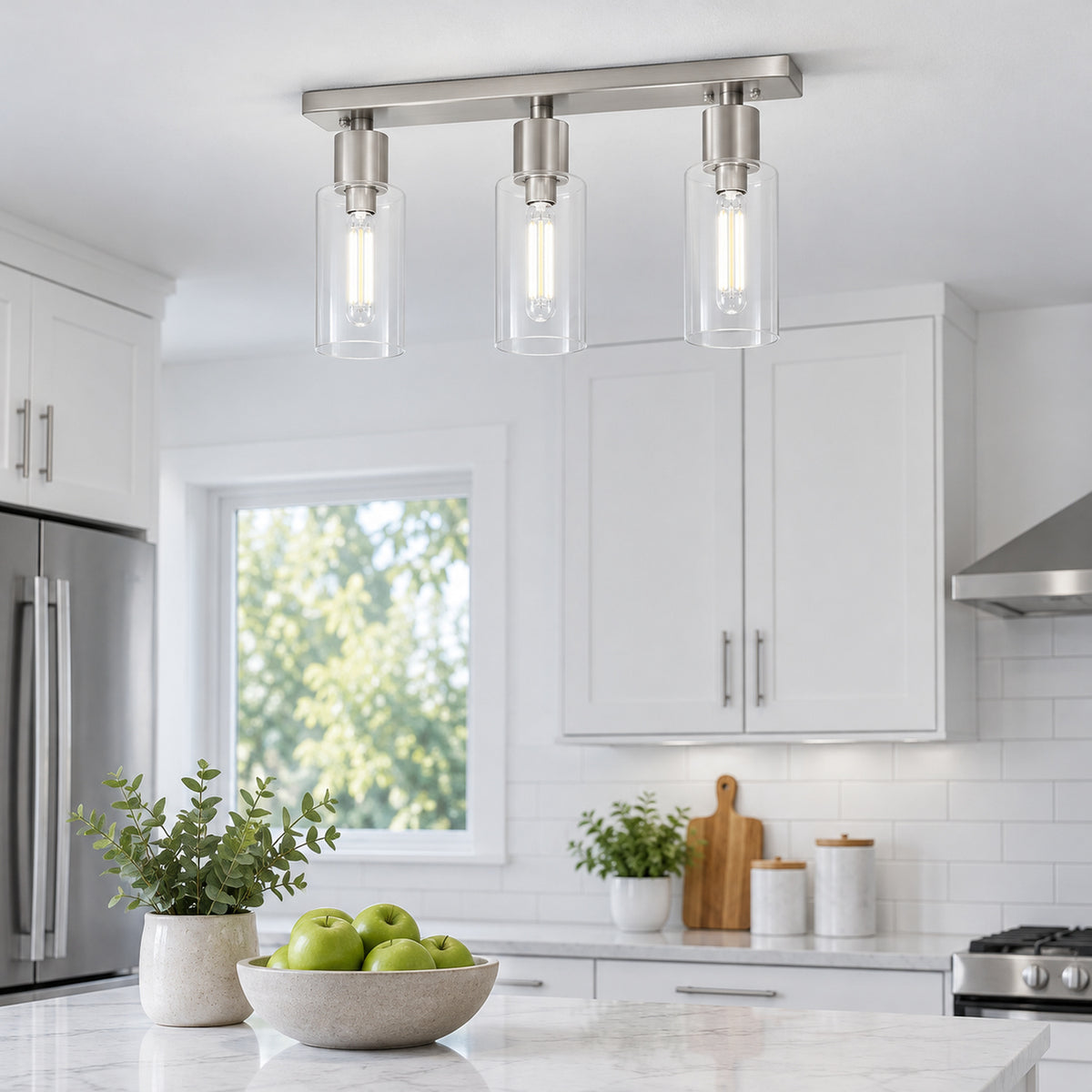 76-1-40169x6 — mise en contexte, luminaire avec ampoules compatibles
