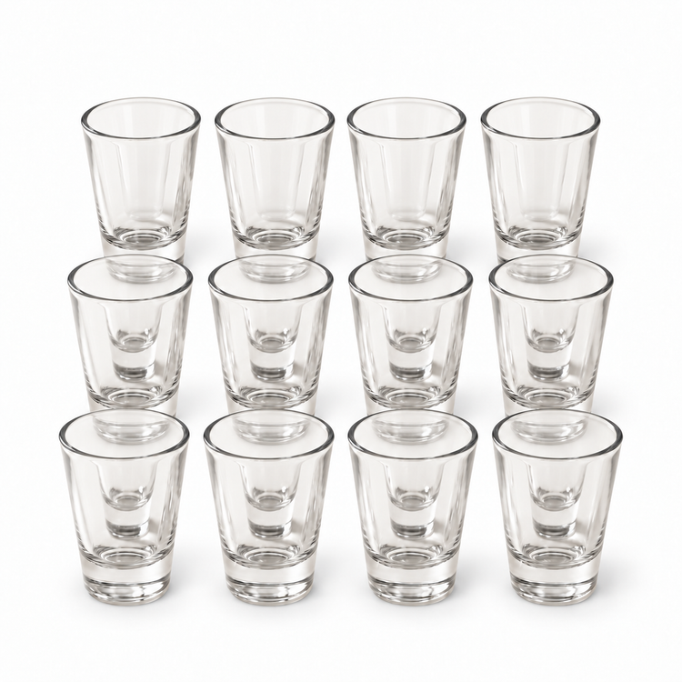 JS Gourmet Verres à shooter élégants, 30 ml (lot de 12) - Simple Boutique