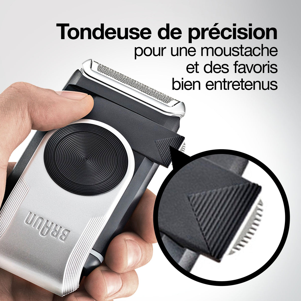 Rasoir mobile M90 pour une coupe précise