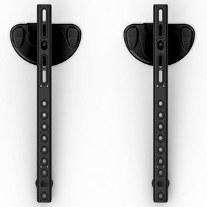 AVF Support Mural Inclinable Ultra-Mince Toutes Surfaces pour Téléviseur de 32 à 80 po, jusqu'à 55 kg, Noir - ZML8351 - Simple Boutique