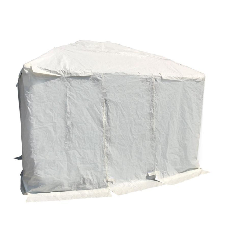 Abri Hivernale pour Gazebo, 12' x 12', Blanc - Simple Boutique