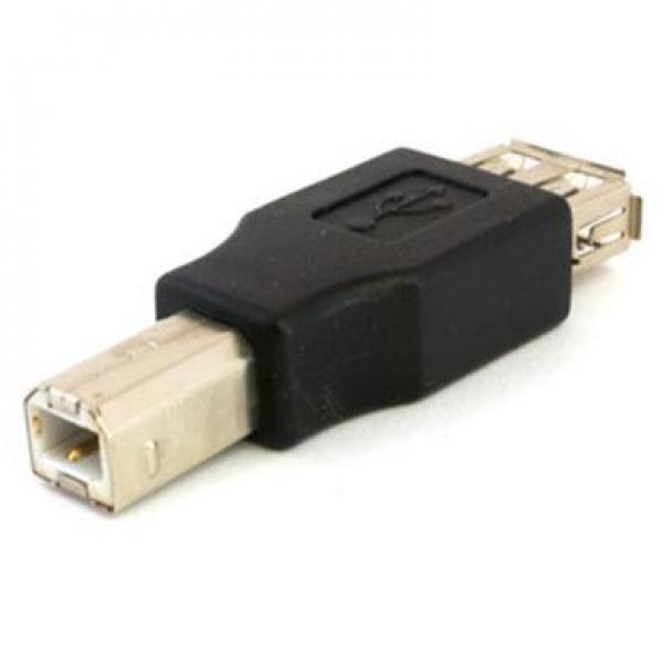 Adaptateur USB 2.0 connecteurs A Femelle à B Mâle