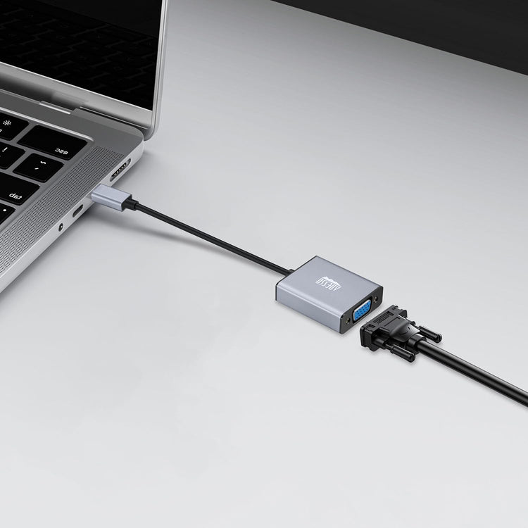 Adesso - Adaptateur USB-C Vers VGA CyberHub 5040, 1080P/60Hz - Simple Boutique