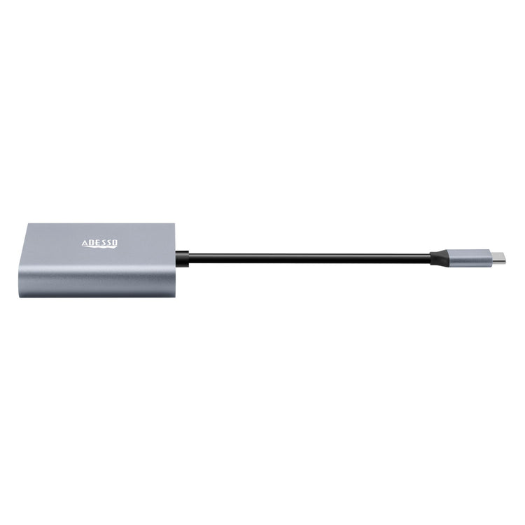Adesso - Adaptateur USB-C vers 2 Ports HDMI CyberHub 5020, Débit 4K Haute Vitesse - Simple Boutique