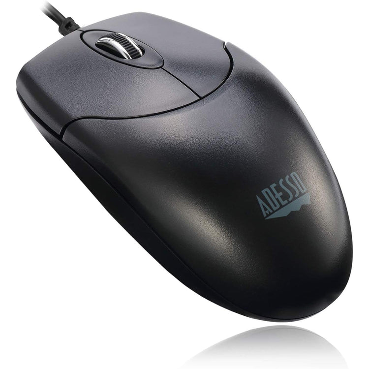 Adesso - Ensemble Clavier et Souris Filaire, Antimicrobiens, Noir - Simple Boutique