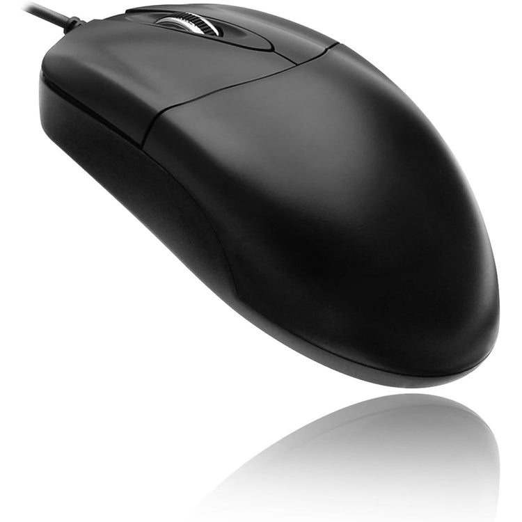 Adesso - Souris Optique Filaire à 3 Boutons, 1000 DPI, Noir - Simple Boutique