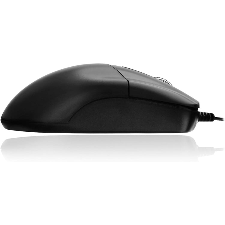 Adesso - Souris Optique Filaire à 3 Boutons, 1000 DPI, Noir - Simple Boutique