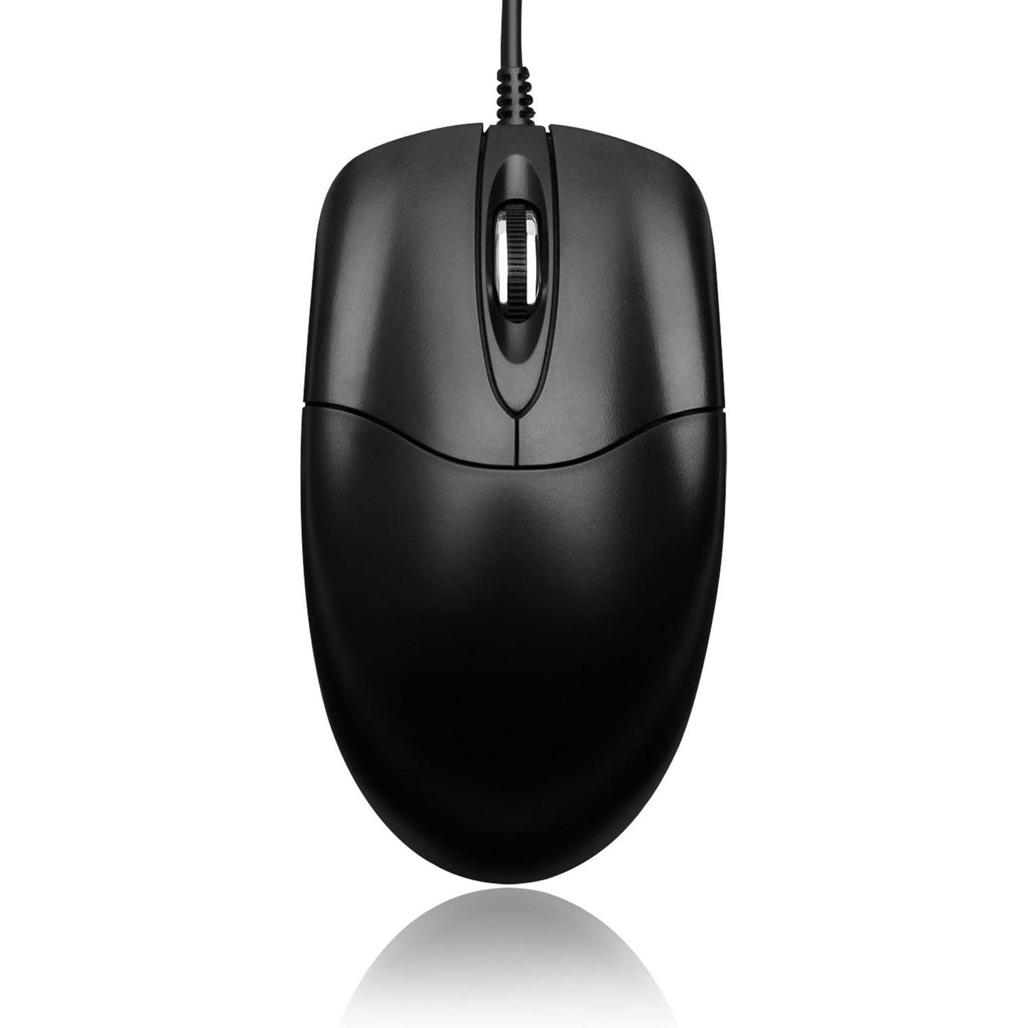 Adesso - Souris Optique Filaire à 3 Boutons, 1000 DPI, Noir - Simple Boutique