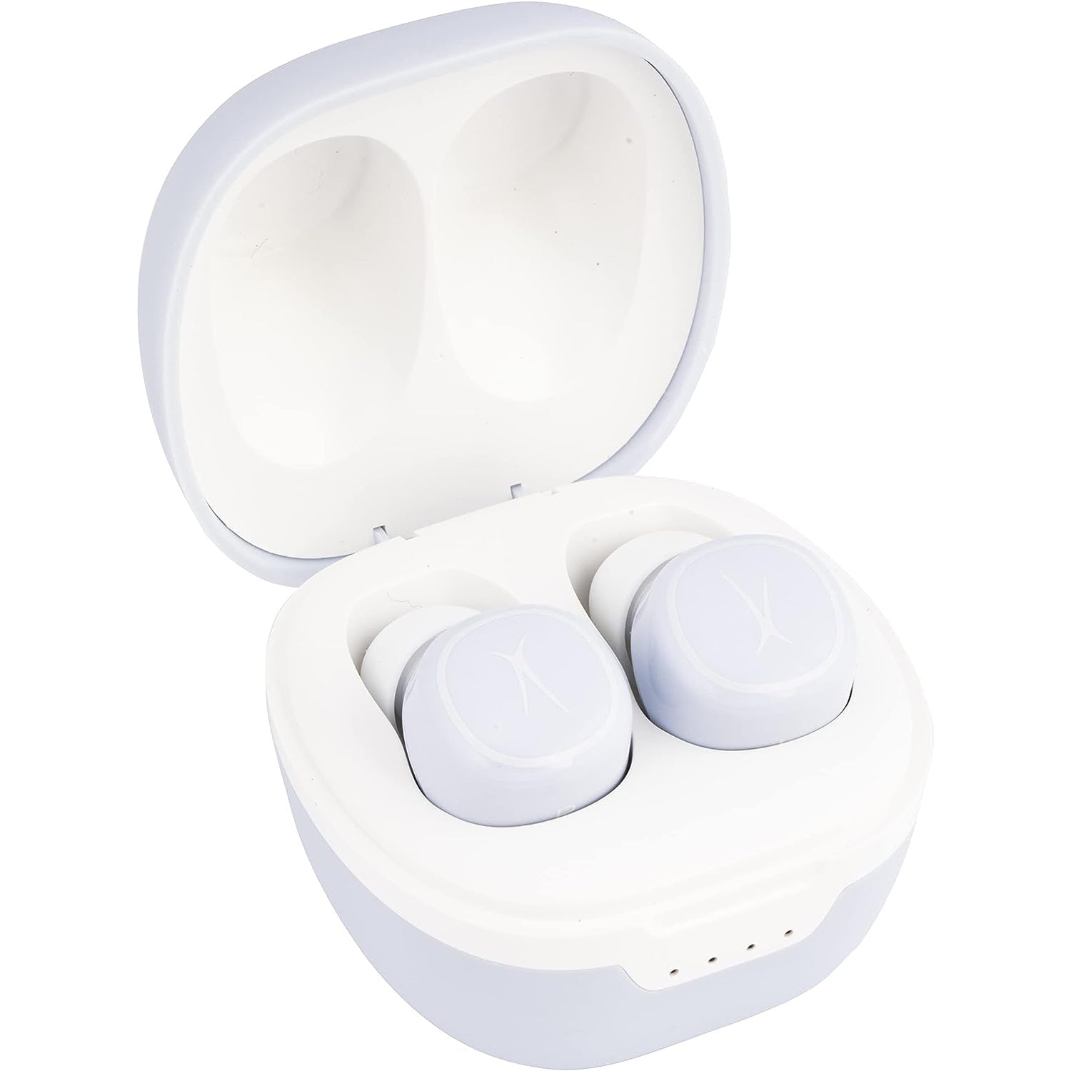 Altec Lansing - Écouteurs Sans-Fil Intra-Auriculaire NanoPods avec Boitier de Recharge, Blanc - Simple Boutique