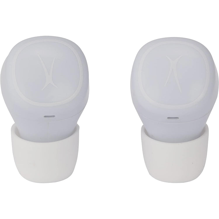 Altec Lansing - Écouteurs Sans-Fil Intra-Auriculaire NanoPods avec Boitier de Recharge, Blanc - Simple Boutique