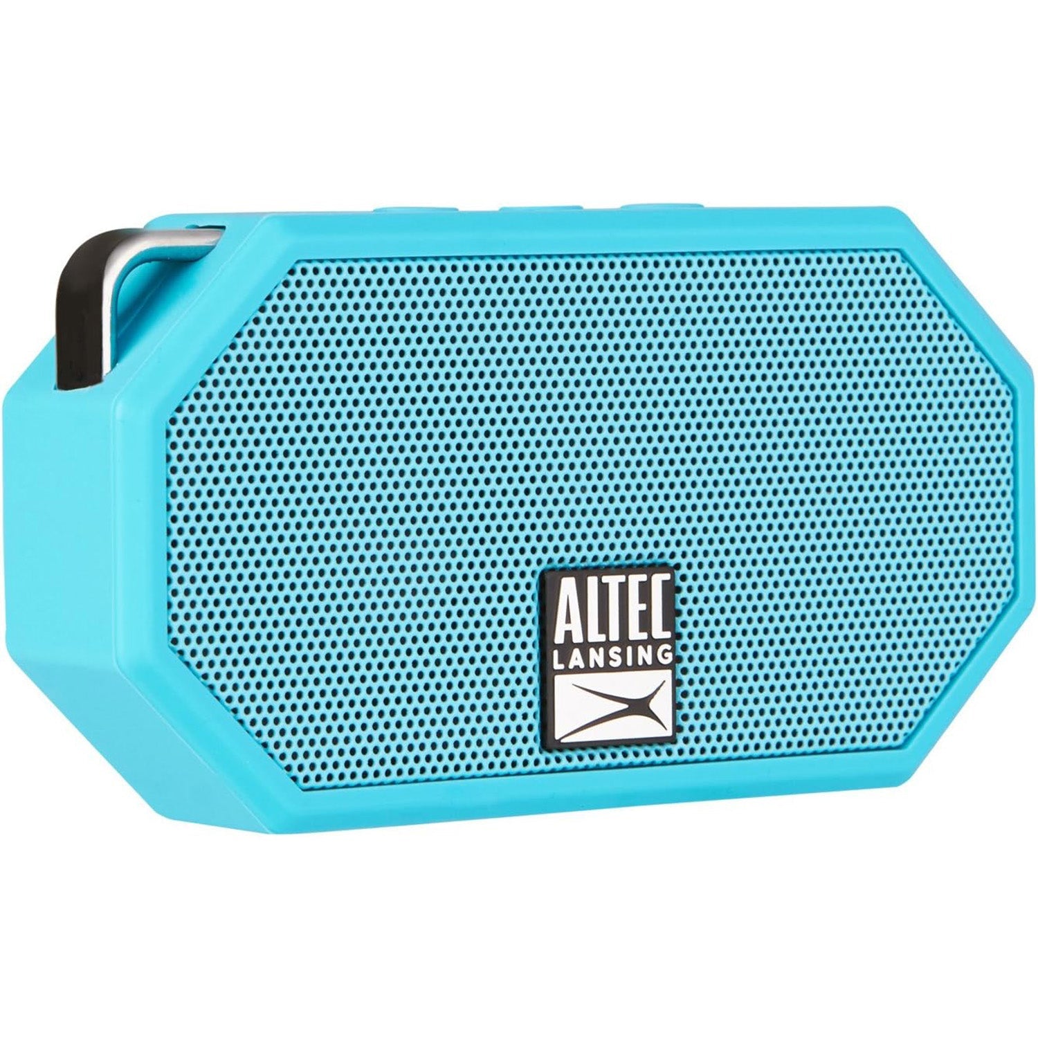 Altec Lansing - Mini Haut-Parleur Bluetooth H2O, Étanche, Anti-Poussière et Anti-Choc, Bleu