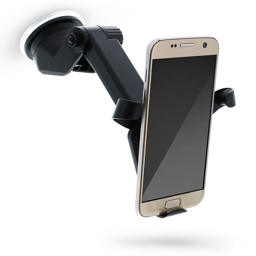 ArmorAll - Support de Téléphone pour Voiture avec Chargeur Sans-Fil Intégré, Noir