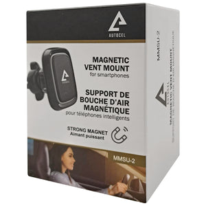 Autocel Support Magnétique Rectangulaire pour Bouche d'Aération d'Auto, Aimant Puissant, Noir - Simple Boutique