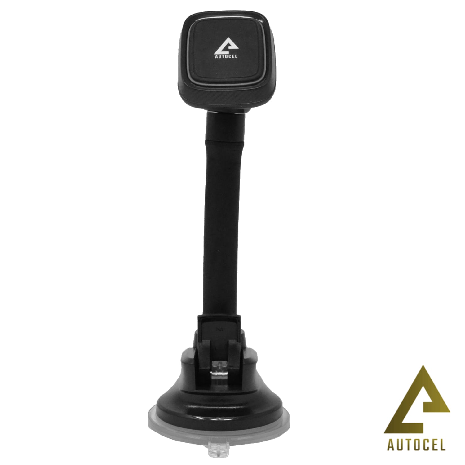 Autocel Support Magnétique de Téléphone à Ventouse pour Pare-Brise ou Tableau de Bord, Noir - Simple Boutique