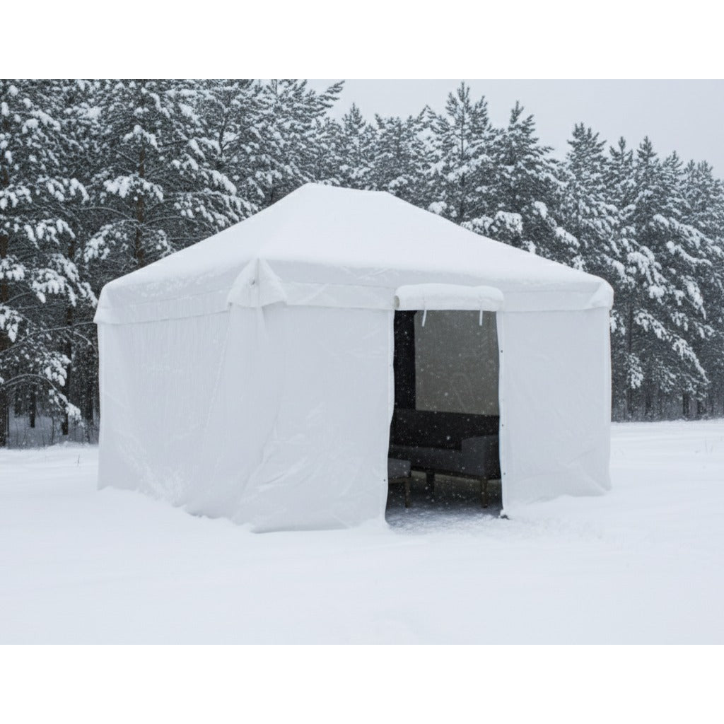 Winter Gazebo Cover, 10' x 12', White