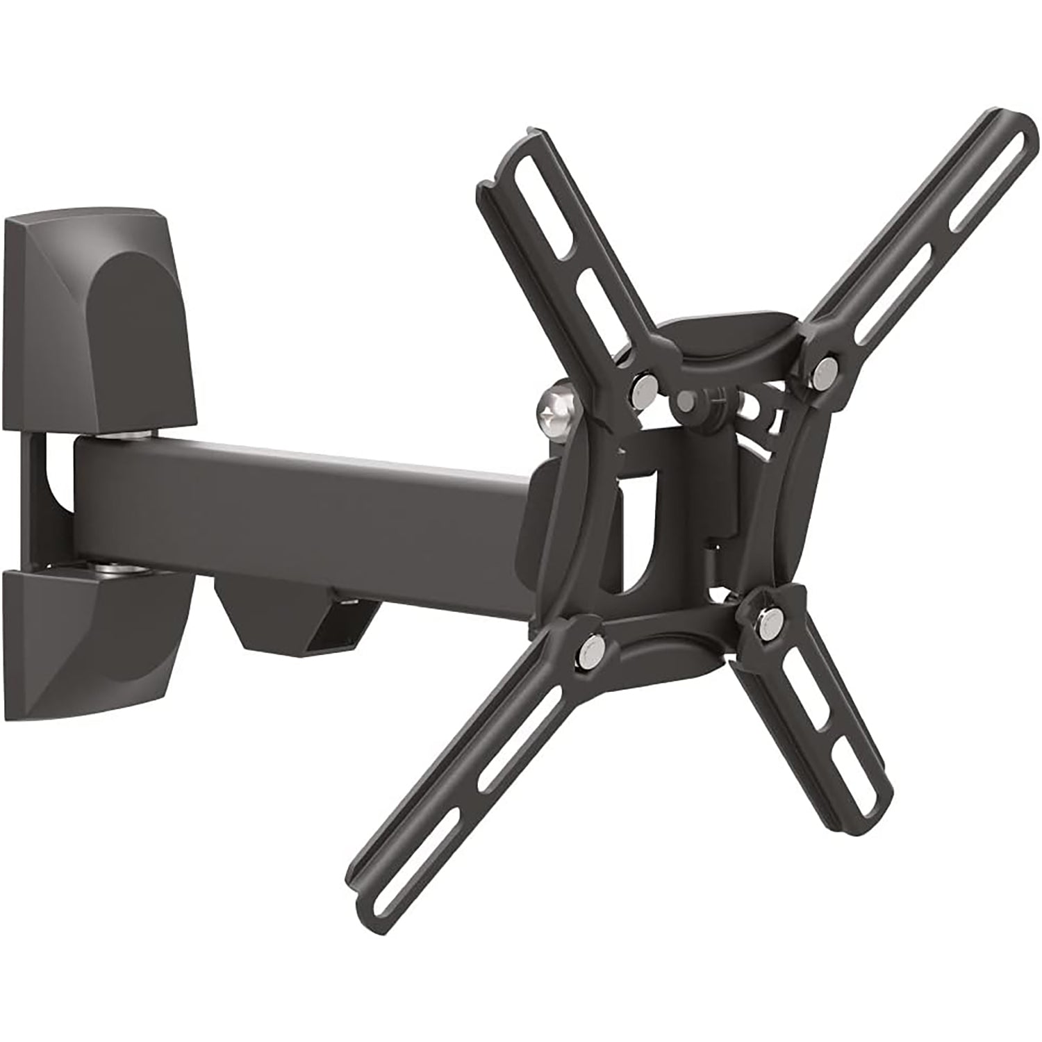 Barkan - Support pour Téléviseur Mural Full Motion, Pour Écran Plat ou Incurvé de 13" à 43", Maximum 25kg - Simple Boutique