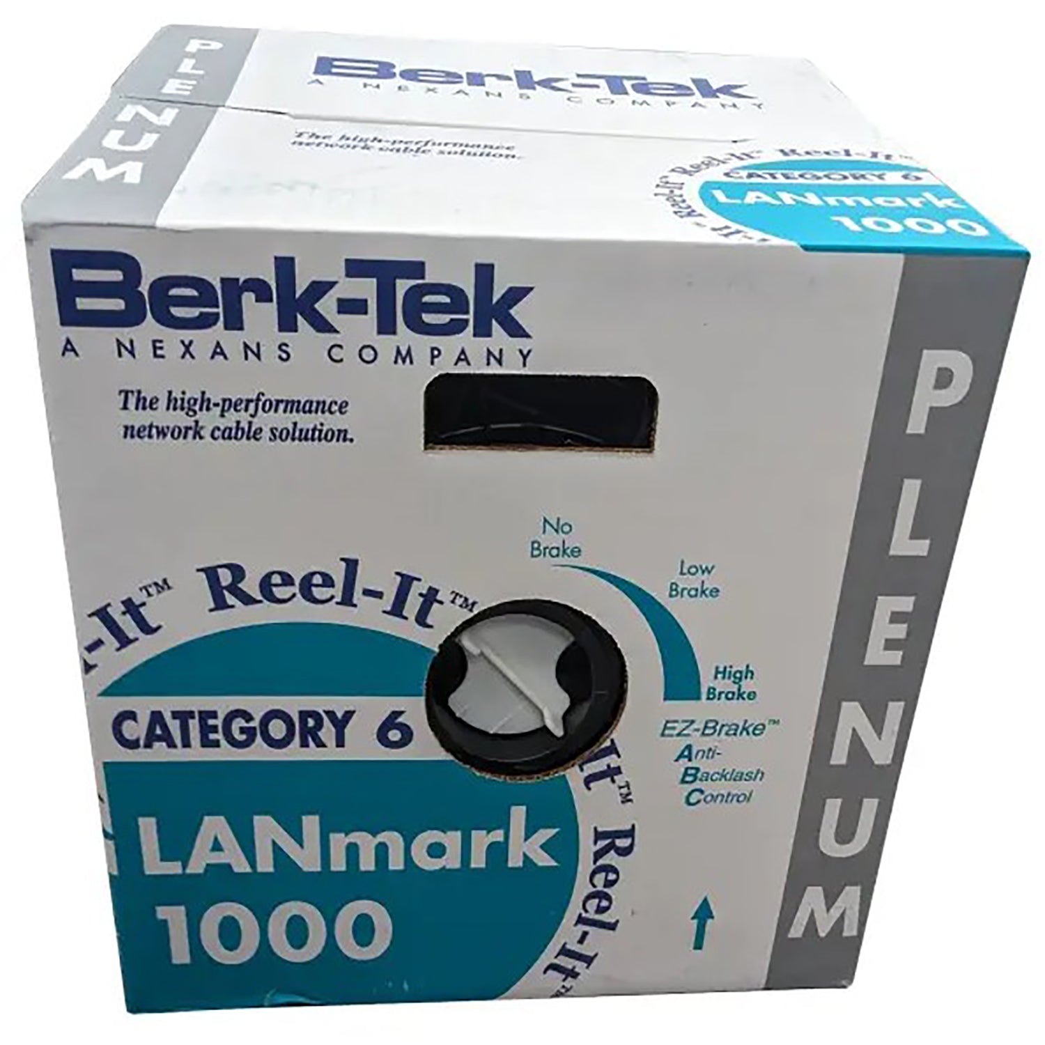 Berk-Tek - Câble Réseau UTP Cat6 (550 MHz) Solide, Longueur de 1000pi, Violet - Simple Boutique