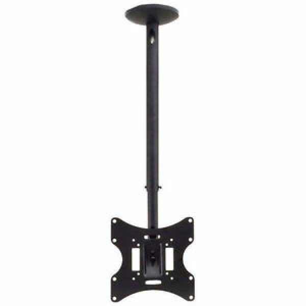 Best Mounts Support de Plafond à Hauteur Réglable pour Téléviseur de 19 à 37 po, jusqu'à 25 kg, Noir - BCM-106 - Simple Boutique