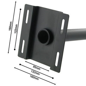 Best Mounts Support de Plafond à Hauteur Réglable pour Téléviseur de 32 à 60 po, jusqu'à 80 kg, Noir - BCM-109 - Simple Boutique