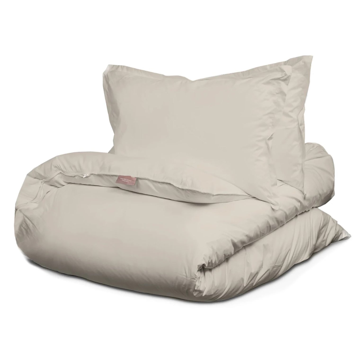 Bianca - Housse de Couette Sara en Coton Percale, 200 Fils, Fait au Portugal, Lin (4 Grandeurs Disponibles) - Simple Boutique