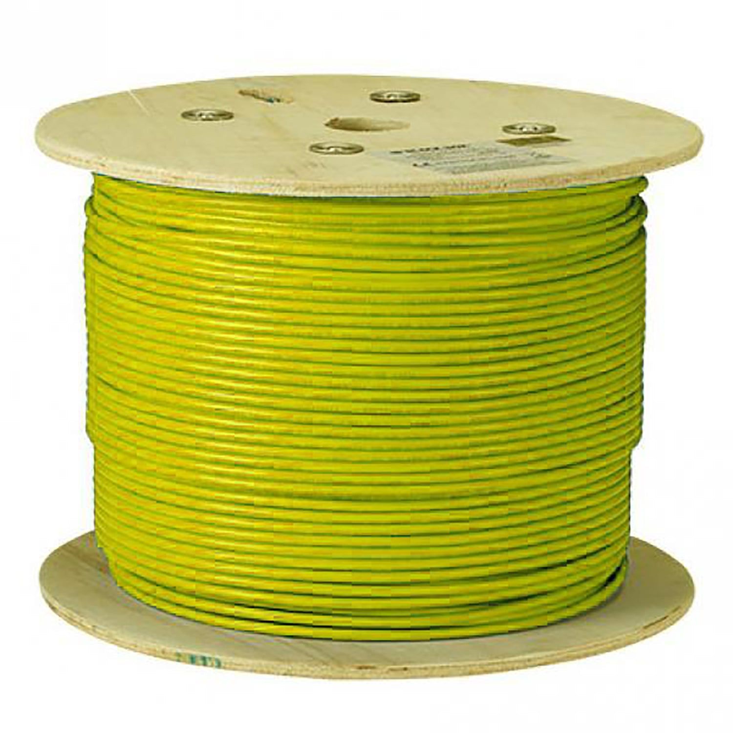 Black Box - Câble Réseau Blindé Cat6a, F/UTP, 650 MHz, Longueur de 1000 Pieds, FT6/CMP, Jaune - Simple Boutique