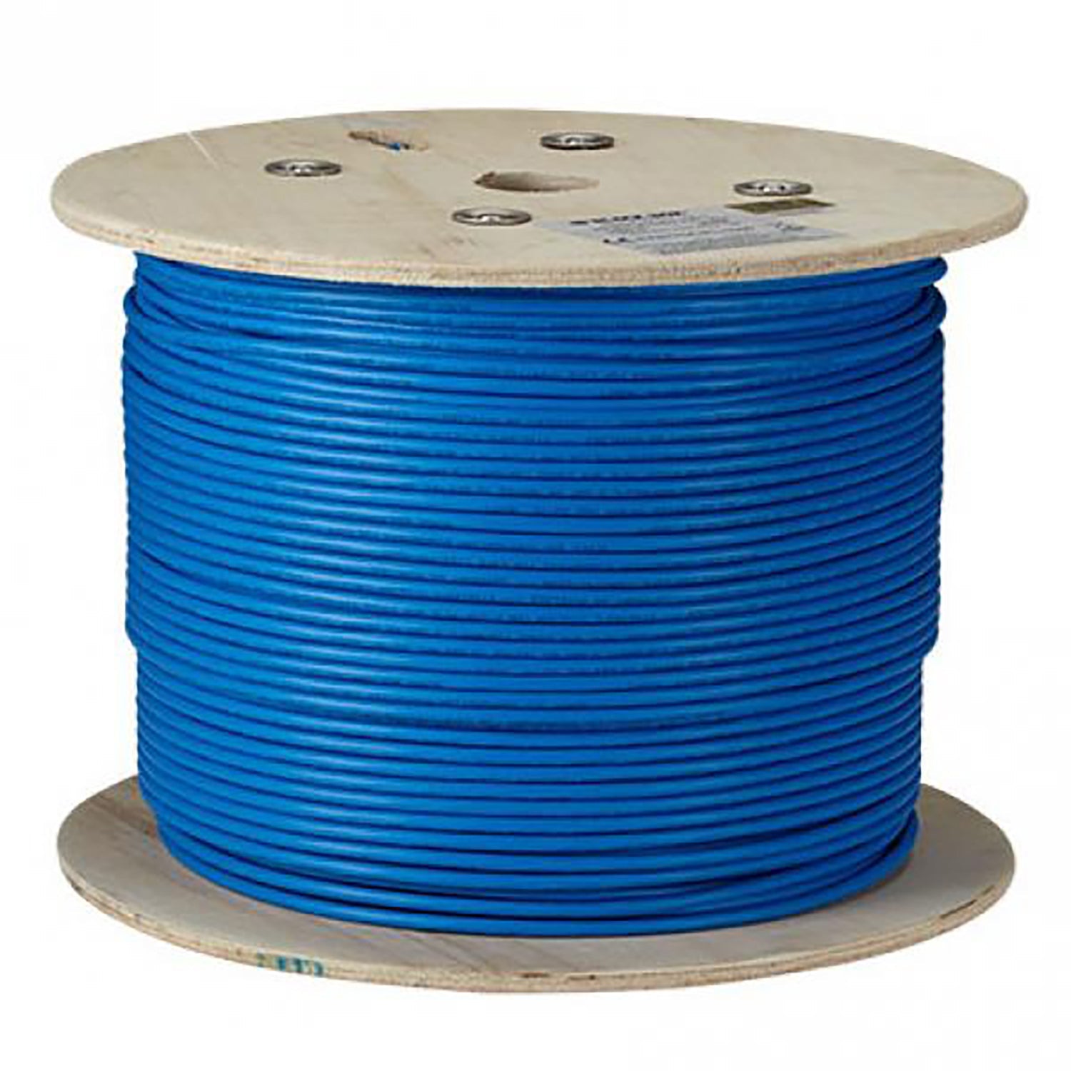 Black Box - Câble Réseau Blindé Multibrin Cat6a, S/FTP, 500MHz, Longueur de 1000 Pieds, CM, Bleu - Simple Boutique