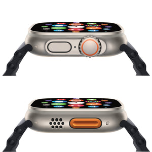 Boost Montre Intelligente à Écran Tactile 2,1 po avec Appels, Notifications et Bracelets Blanc, Noir et Orange - Simple Boutique
