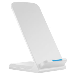 Boost Support de Chargement Sans Fil Pliable 10 W pour Téléphone, Blanc - Simple Boutique
