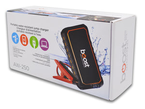 Boost Survolteur de Batterie Portatif 400 A et Chargeur 10 000 mAh, Résistant à l'Eau - Simple Boutique