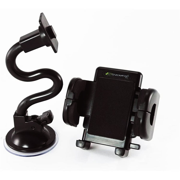 Bracketron - Support de Téléphone Grip-it Universel pour Parre-Brise de Voitre, Noir - Simple Boutique