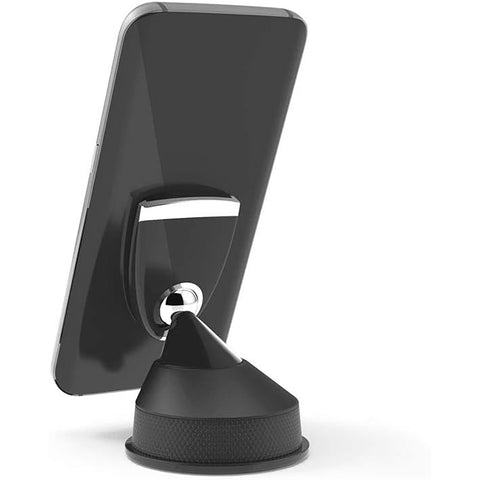 Bracketron - Support de Téléphone Magnétique LUX pour Tableau de Bord ou Bouche d'aération de Voiture, Noir