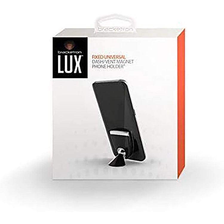 Bracketron - Support de Téléphone Magnétique LUX pour Tableau de Bord ou Bouche d'aération de Voiture, Noir - Simple Boutique