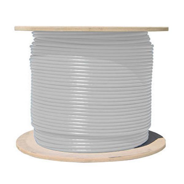 Câble Réseau Cat6a Blindé U/FTP Solide 600 MHz, CMR, Blanc, Bobine de 1000 pieds - Simple Boutique