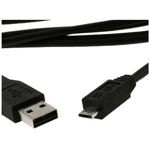Câble USB 2.0 connecteur A Mâle à Micro USB 10 pi