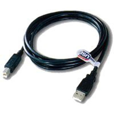 Câble USB 2.0 connecteurs A/B Mâle/Mâle 15 pieds Noir