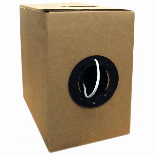 Câble d'Alarme et Station Z Solide 22 AWG 2 Conducteurs, CMR, Blanc, Bobine de 1000 pieds - Simple Boutique