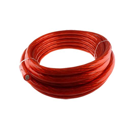 Câble d'alimentation Pour Voiture 8AWG CCA 200 pi. - Rouge - Simple Boutique