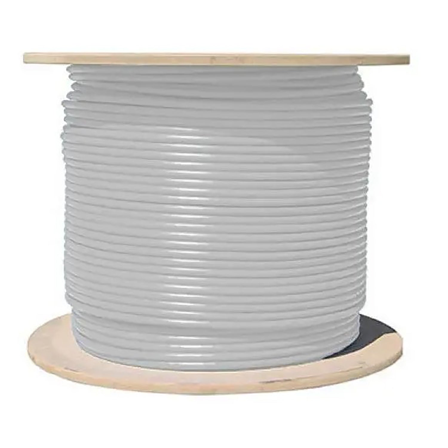 Câble de Sécurité et de Son Multibrin, 18AWG/6C, Résistance au Feu CMP, 1000pi, Blanc - Simple Boutique