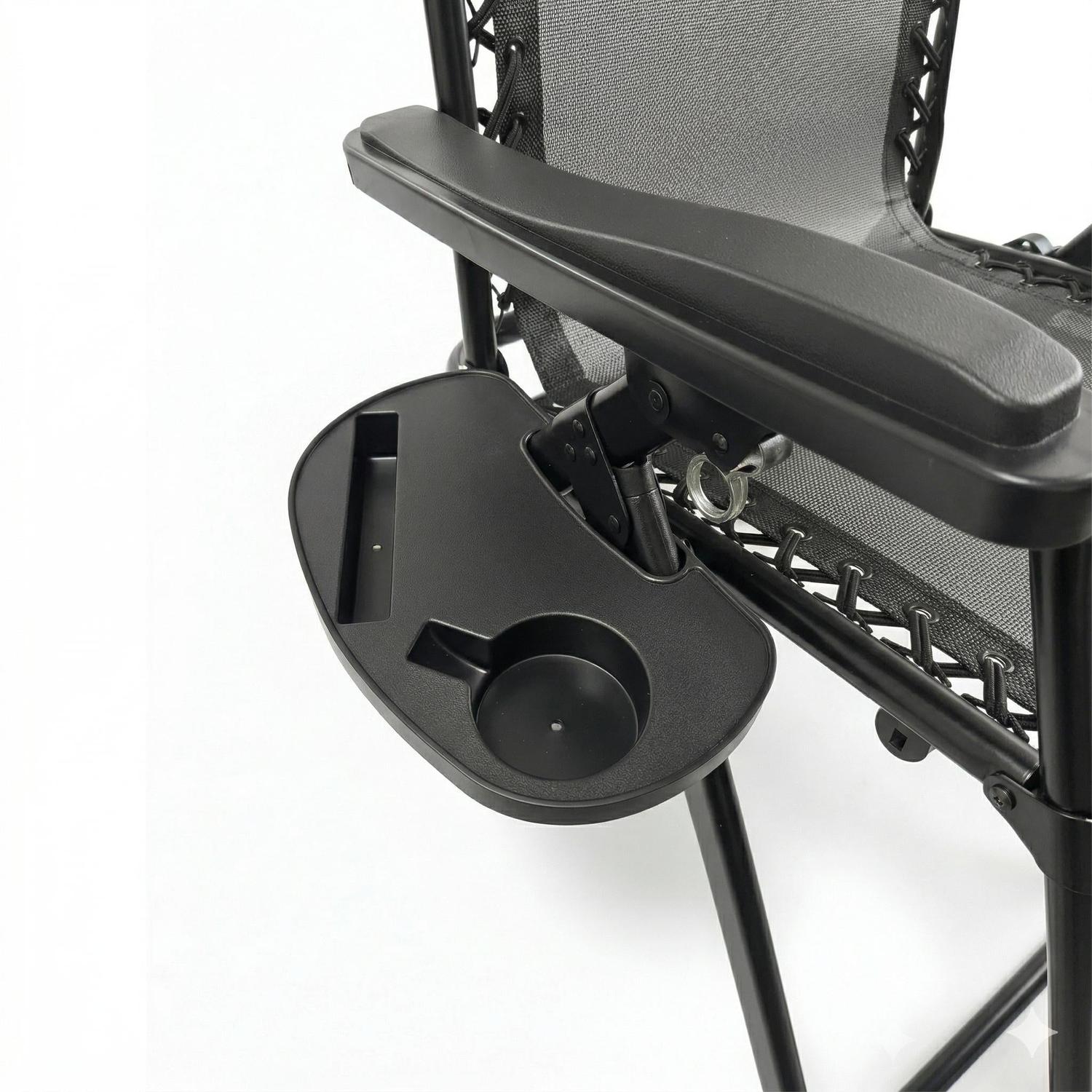 Chaise longue zéro gravité Relax #1 – Chaise pliante extérieure noire - Simple Boutique
