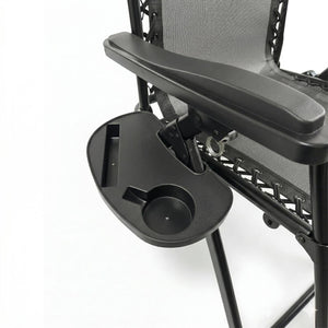 Chaise longue zéro gravité Relax #1 – Chaise pliante extérieure noire - Simple Boutique