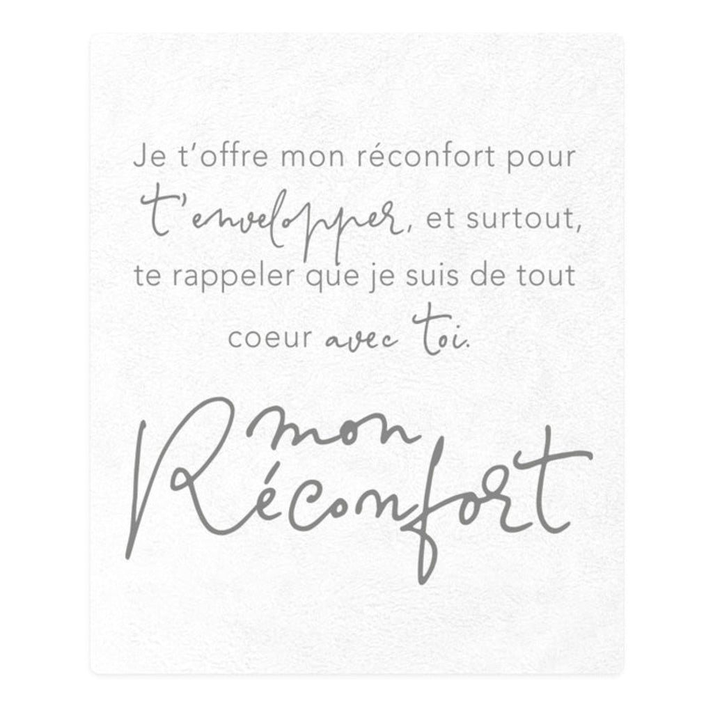 Chantal Lacroix - Jeté molleton «Réconfort», 50