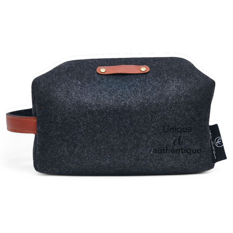 Chantal Lacroix - Trousse de Voyage pour Homme en Fibre Recyclé - Liquidation Vente Finale - Simple Boutique